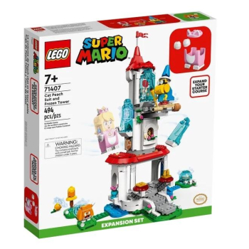 LEGO(R) SUPER MARIO 71407 Cat Peach i lodowa wieża